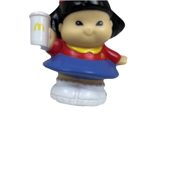 Fisher Price Little People McDonalds Outfit SONYA LEE Figure Drink Shake Toy - Picture 4 of 11